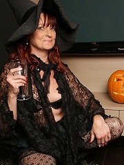 Its a naughty old and young lesbian halloween this year